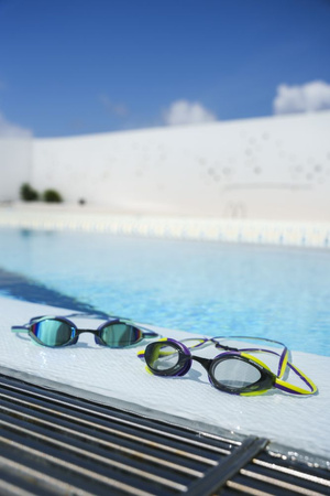 Okulary pływackie na basen dla dorosłych unisex Mirror Arena Python Water