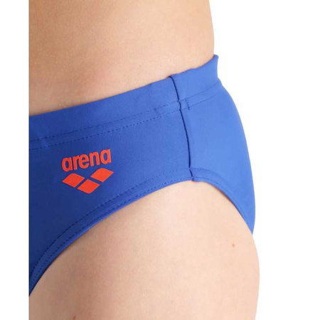 Slipy kąpielowe chłopięce Arena Boy Linear Serigraphy Junior Brief Royal Floreale