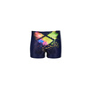 Kąpielówki bokserki chłopięce Arena Boy's Multi Pixels Swim Short Navy Multi Soft Green