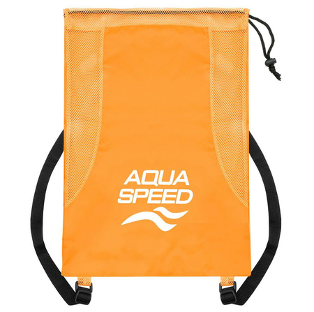 Plecak worek sportowy unisex Aqua Speed Mesh Backpack 51x36cm 30l Orange