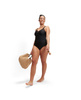Strój kąpielowy jednoczęściowy damski Speedo Shaping Mesh Black