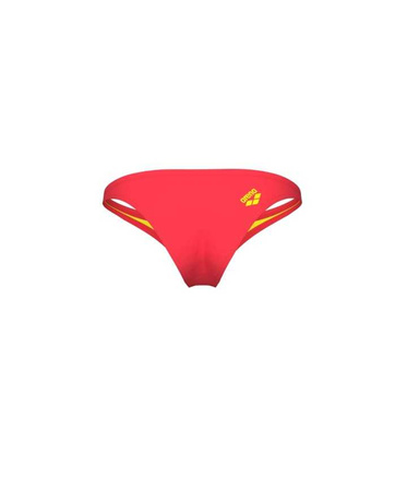 Dół od stroju kąpielowego damskiego Arena Women's Brief Bright Coral Yellow