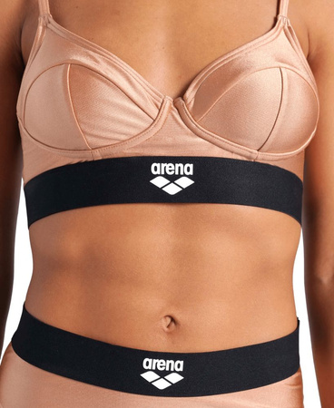 Strój kąpielowy damski dwuczęściowy Arena Women's Logo Tape Bikini Bandeau