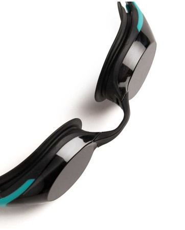 Okulary pływackie na basen Arena Cobra Swipe Smoke Peacock