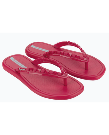 Japonki klapki damskie Ipanema Meu Sol Thong Basic Fem Ad Pink Green