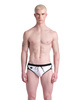 Kąpielówki slipy męskie Arena Men's Classic Swim Brief White Black