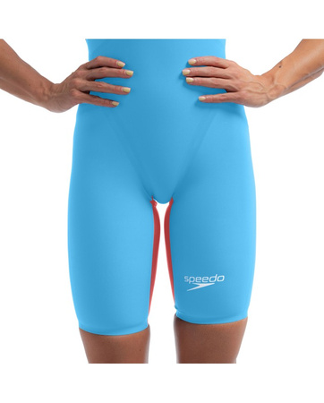 Strój startowy pływacki damski Speedo Lzr Valor 2.0 Openback Blue