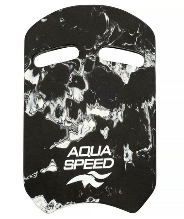 Deska treningowa do pływania Aqua Speed Kickboard Uni Swirl Black