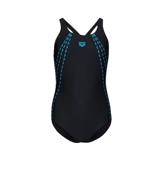 Strój kąpielowy damski Arena Women's Rising Sun V One Piece Black Turquoise