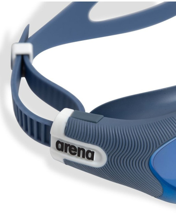 Okulary pływackie na basen Arena The One Plus Mirror Blue Mirror Grey Blue