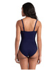 Strój kąpielowy damski Arena Women's Bodylift Swimsuit Jenny Lightcross Back Navy