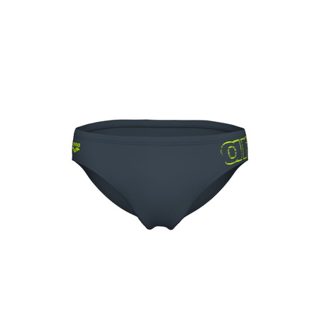 Kąpielówki slipy męskie Arena Men's Scratchy Swim Briefs Asphalt