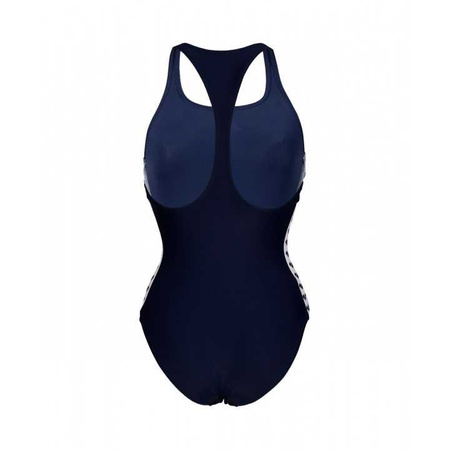 Strój kąpielowy damski Arena Women's Icons Swimsuit Racer Back Solid Navy