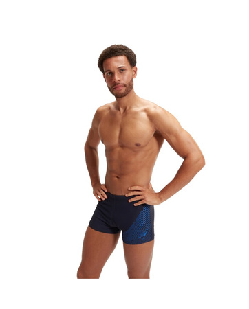 Kąpielówki męskie bokserki Speedo Medley Logo Navy Blue