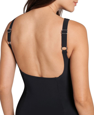 Strój kąpielowy damski jednoczęściowy Arena Women's Swimsuit Giorgia Squared Back Black