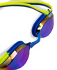 Okulary pływackie dla dzieci Arena Junior Python Mirror Blue Blue Lime