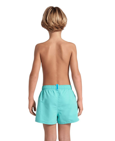 Szorty kąpielówki chłopięce Arena Boy's Beach Short Logo Water Navy