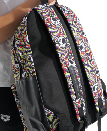 Plecak sportowy na basen trening siłownię unisex Arena One Go 30L Fun Skulls
