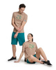 Koszulka Unisex Arena T-shirt Logo Cotton Carmel