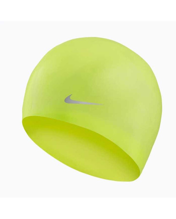 Czepek pływacki dla dzieci Nike Solid Silicone Green