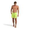 Spodenki szorty męskie Arena Men Pro File Beach Boxer Soft Green Neon Blue