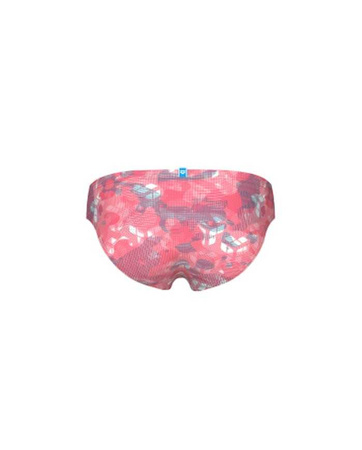 Kąpielówki slipy męskie Arena Men's Briefs Allover Calypso Coral Multi