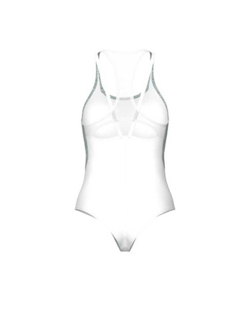 Strój kąpielowy damski Arena Women's Mesh Pro White Multi