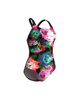 Strój kąpielowy damski Arena Women's Swim Pro Back Roseland Black Multi