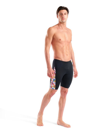 Kąpielówki spodenki męskie Arena Men's Desert Swim Jammer Black Multi White