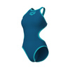 Strój kąpielowy damski Arena Women's One BigLogo One Piece Blue Cosmo Water