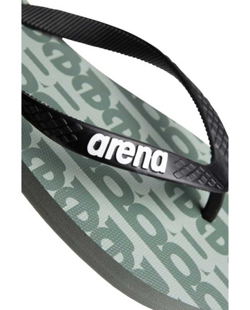 Japonki klapki unisex Arena Beach Tong Monogram Sage