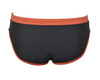 Kąpielówki slipy męskie Arena Men's Fundamentals Borders Brief Asphalt Floreale