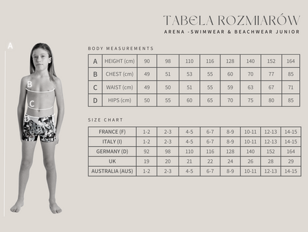 Kąpielówki bokserki chłopięce Arena Boy's Icons Team Fit Junior Short Galapagos