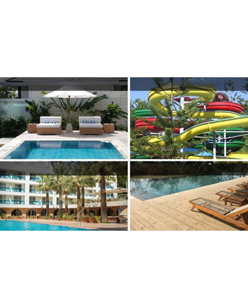 Sitko i kij teleskopowy do czyszczenia basenu