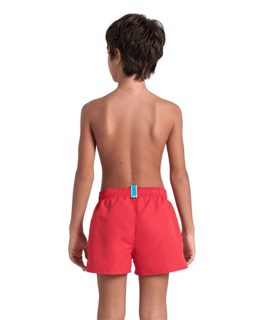 Szorty kąpielówki chłopięce Arena Boy's Beach Short Logo Red White