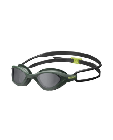 Okulary pływackie na basen Arena 365 Goggles Smoke Deep Green Black