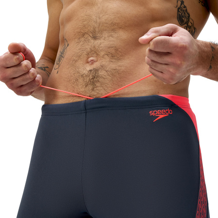 Kąpielówki męskie spodenki kąpielowe Speedo Jammer HyperBoom Grey Red