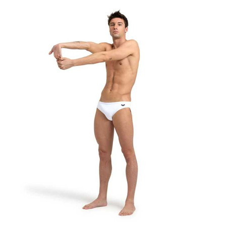 Slipy kąpielowe męskie Arena Men's Santamarias White Navy