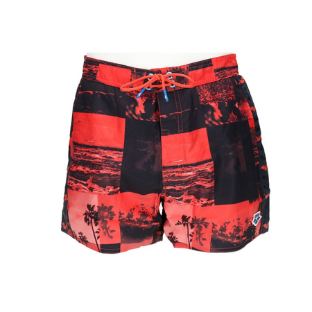 Kąpielówki szorty męskie Arena Men's Icons Team Stripe Allover Short Floreale Multi Asphalt Floreal