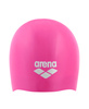 Czepek pływacki silikonowy Arena Long Hair Cap Shocking Pink White