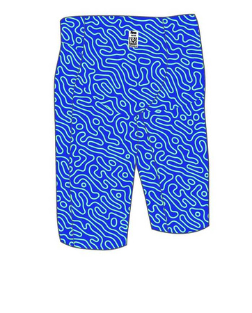 Strój startowy pływacki dla dzieci Speedo Fastskin High Waisted Blue