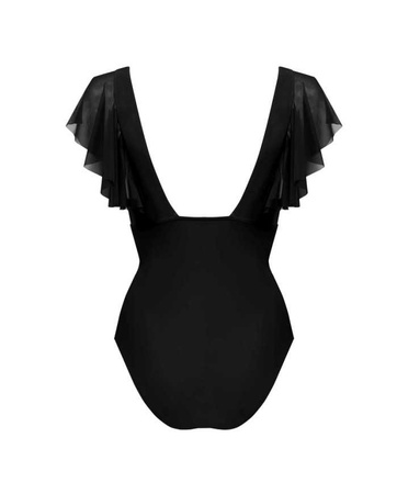 Strój kąpielowy damski jednoczęściowy Self Canoy16 Black