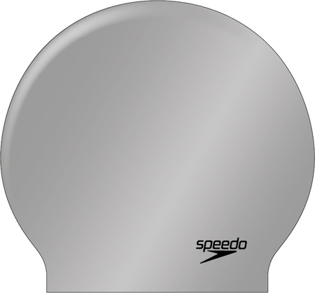 Czepek pływacki na basen unisex Speedo Biofuse Protective Cap Silver