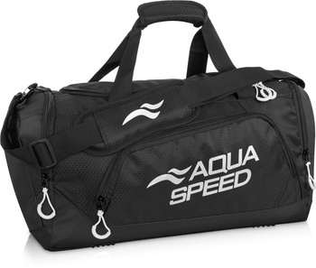 Torba sportowa na basen siłownię na ramię Aqua Speed Duffel Bag 34L Black