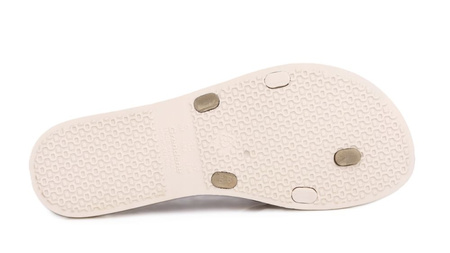 Klapki japonki damskie Ipanema Kirei Fem Beige Gold