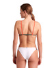 Strój kąpielowy damski Arena Women's Pro File Bikini Triangle White Sage Calypso Coral