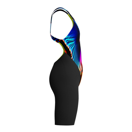 Strój startowy pływacki dla dziewczynek Speedo End Max Black Multi