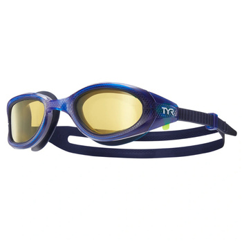 Okulary do pływania triathlon unisex Tyr Special Ops 3.0 Polarized Blue