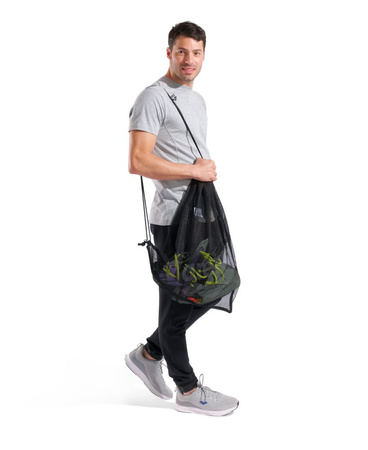 Worek sportowy na sprzęt Arena One Go Mesh Bag Black