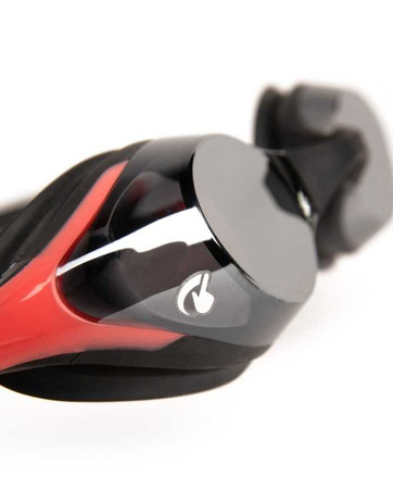 Okulary pływackie na basen Arena Cobra Swipe Mirror Silver Coral